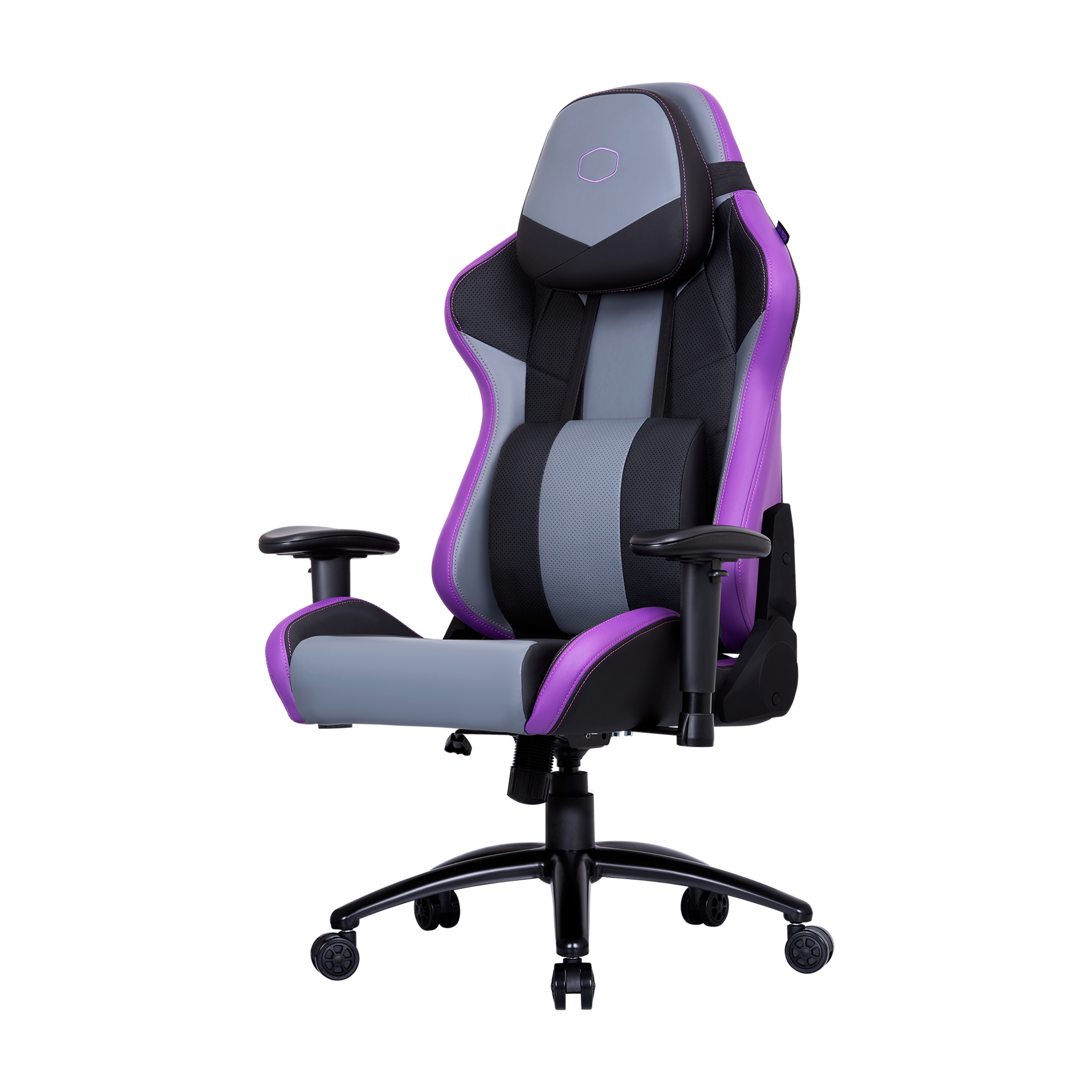 COUGAR Armor Pro - Chair - ergonomic - recliner - high-back - armrests -  T-shaped - tilt - swivel - steel frame, premium PVC leather - black 