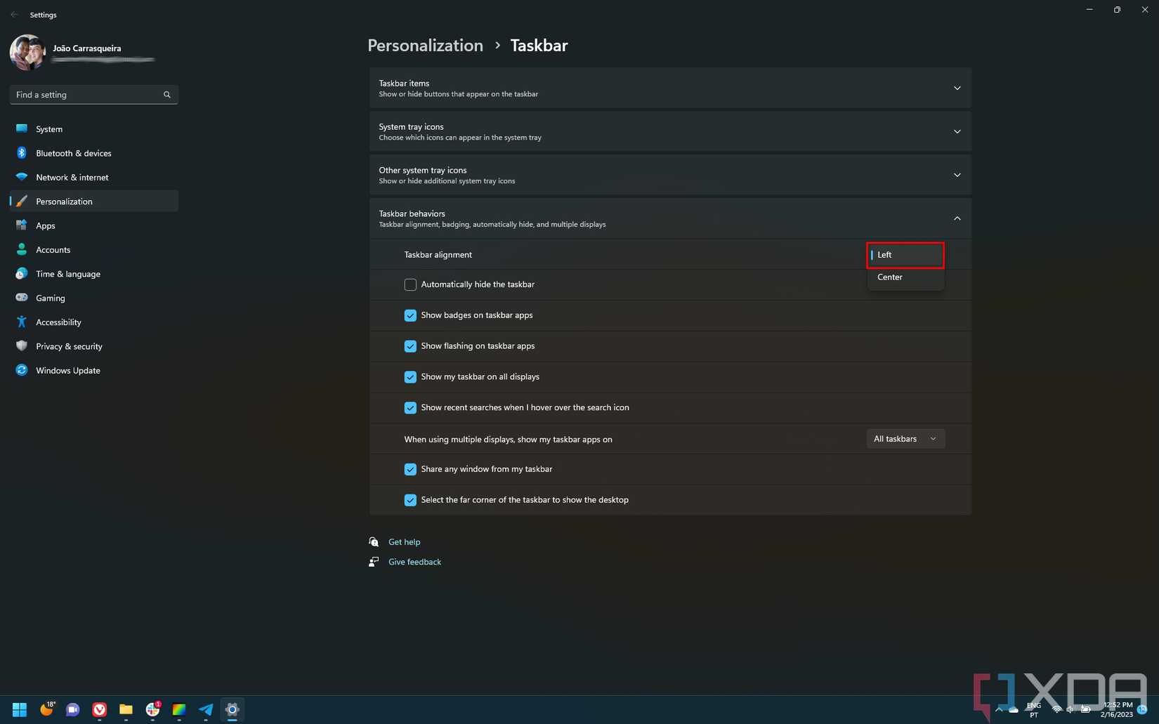 Taskbar Editor App You can make Windows 11 feel like home — here's how to customize it