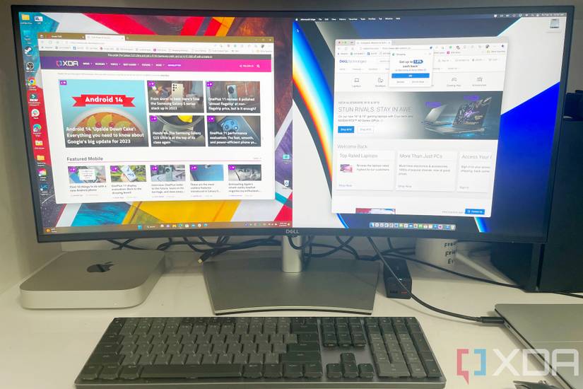 Dell UltraSharp 34 Curved USB-C Hub Monitor (U3423WE) with KVM