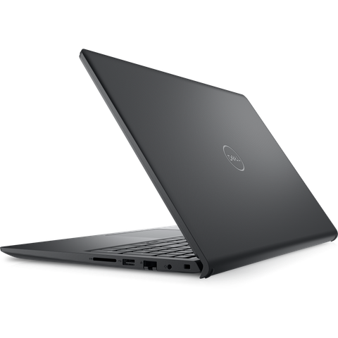 Angled rear view of the Dell Vostro 3520 facing left