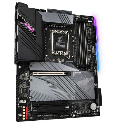 The Gigabyte Z690 Aorus Elite.