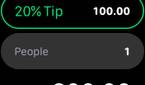 How to calculate the tip and split the bill on your Apple Watch 3