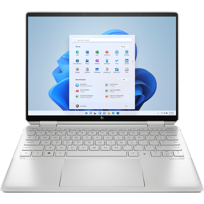 Front view of the HP Spectre x360 13.5 laptop