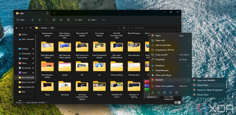 How to open and extract RAR files on your PC