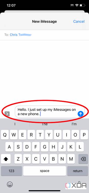iphone imessage 12