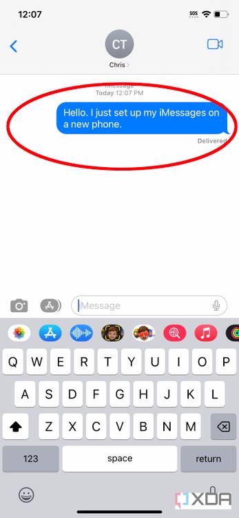 iphone imessage 13