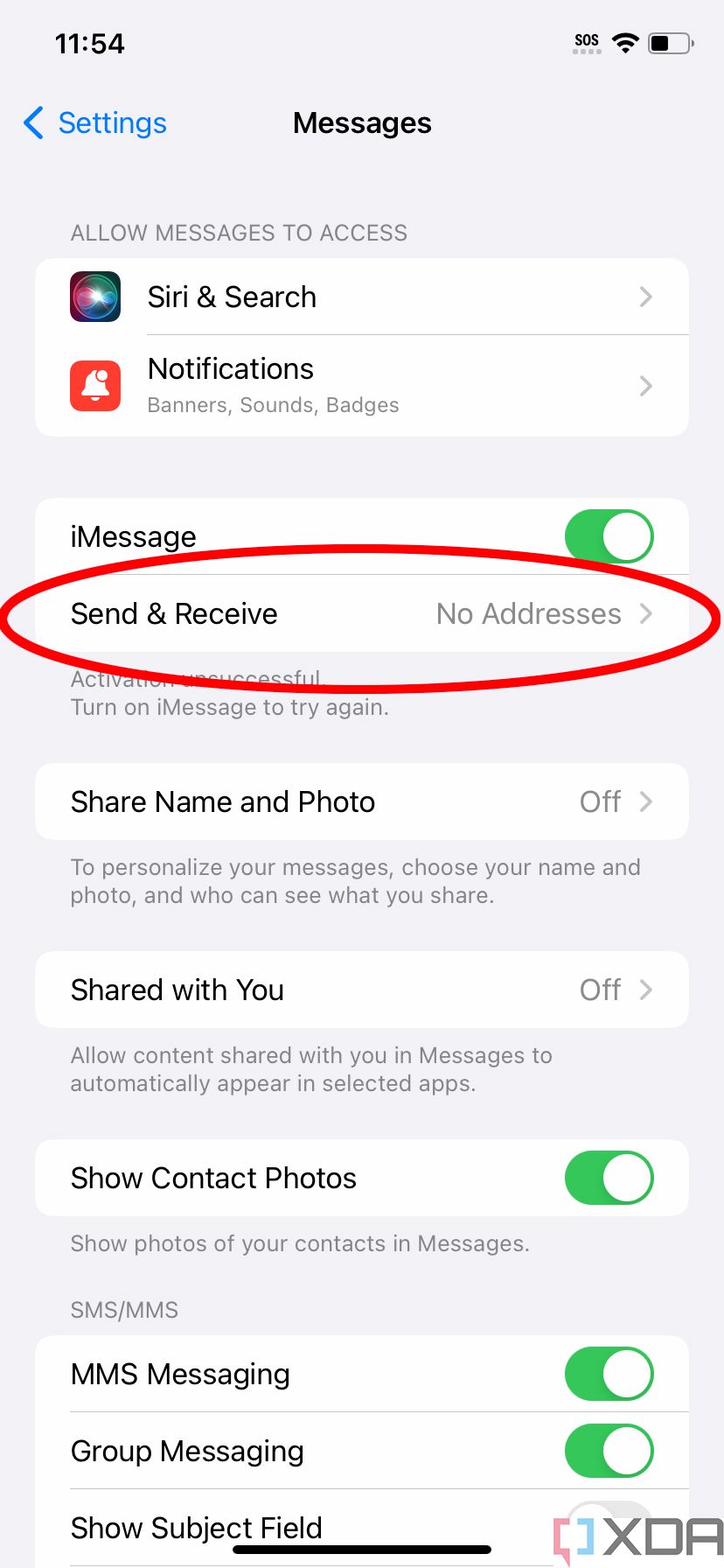 iphone imessage 7