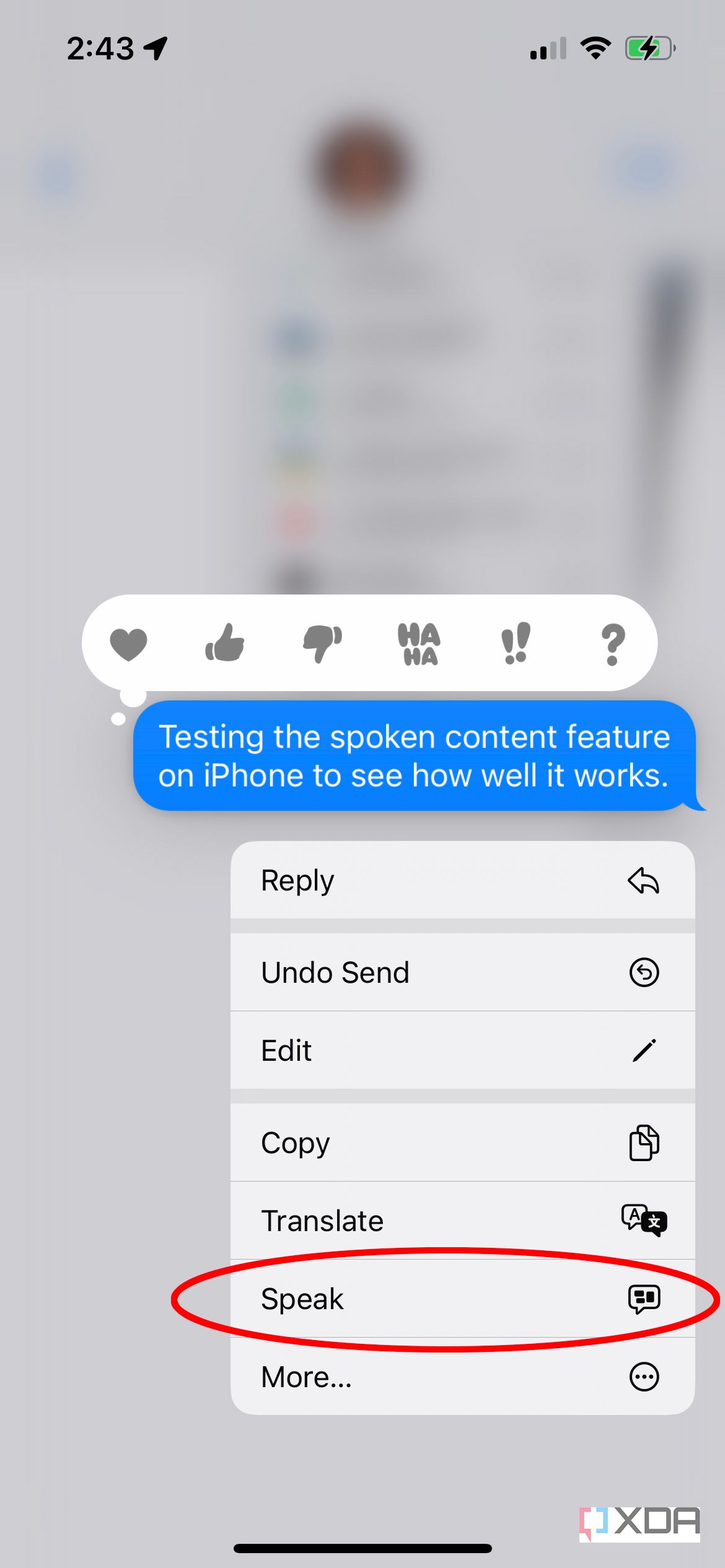 How to use Spoken Content on iPhone
