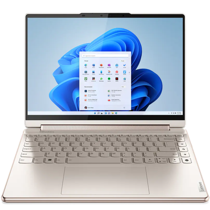 Front view of the Lenovo Yoga 9i