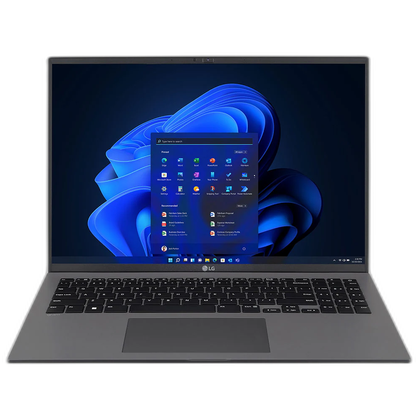 Front view of the LG Gram 16