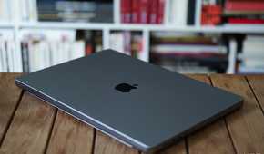 The MacBook Pro M2 Max closed