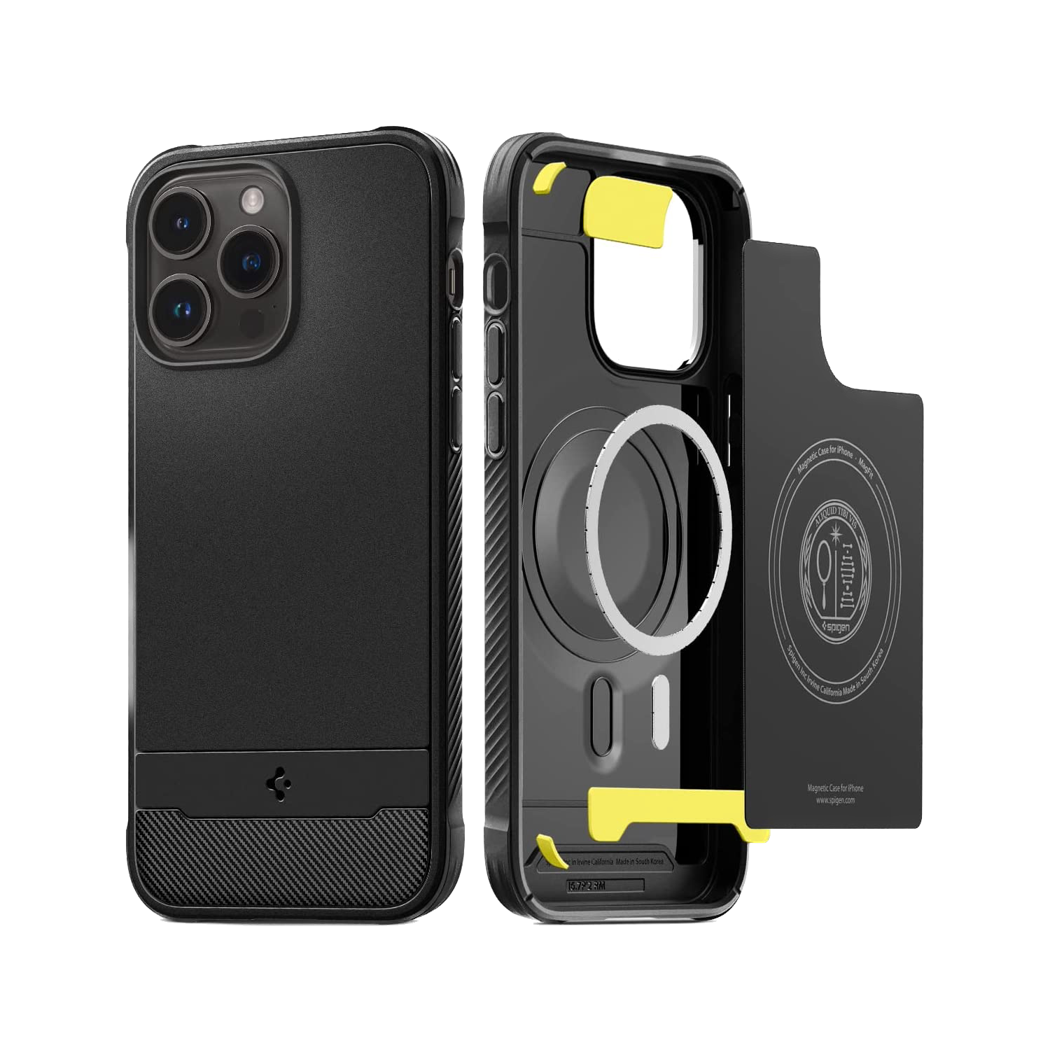 UAG Case Compatible with iPhone 15 Plus Case 6.7 Civilian Black Built-in  Magnet Compatible with MagSafe Charging Rugged Military Grade Dropproof  Protective Cover by URBAN ARMOR GEAR 