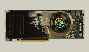 The Nvidia GeForce 8800 GTX graphics card.