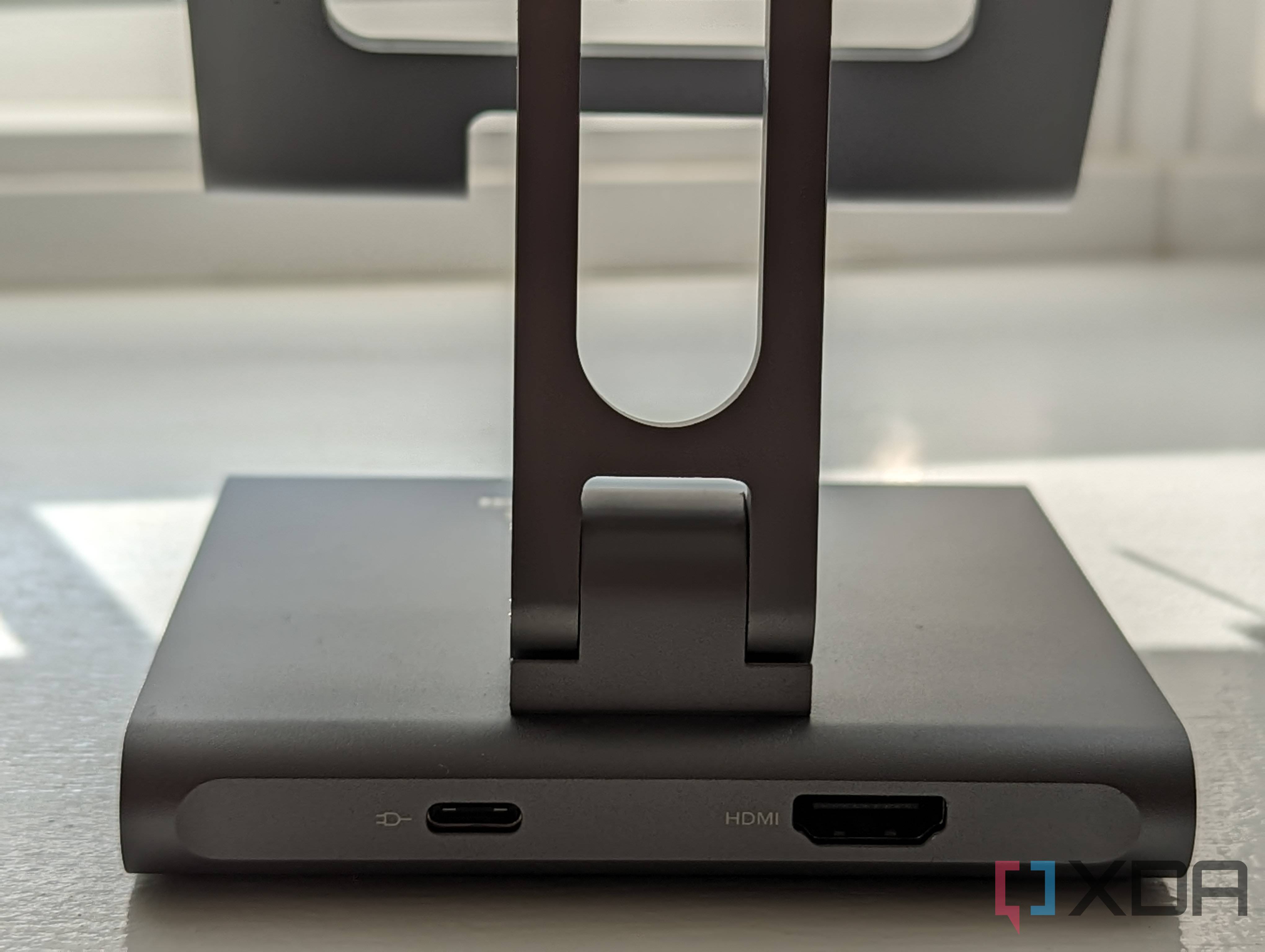 Plugable USB-C dock ports back