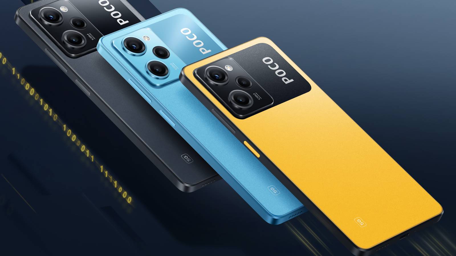 Poco X5 series debuts with an updated design and new SoCs