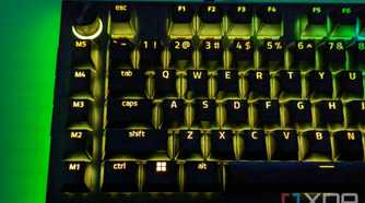 Macro keys on the Razer Blackwidow V4 Pro Keyboard