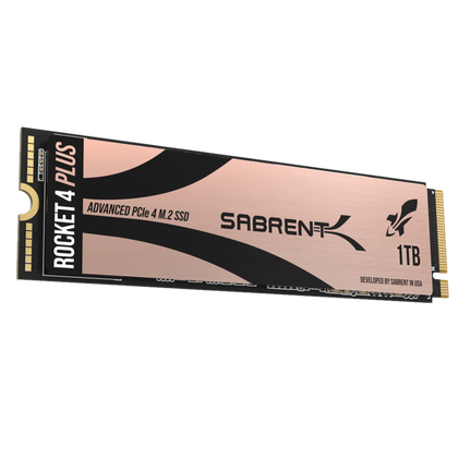 The Sabrent Rocket 4 Plus SSD.