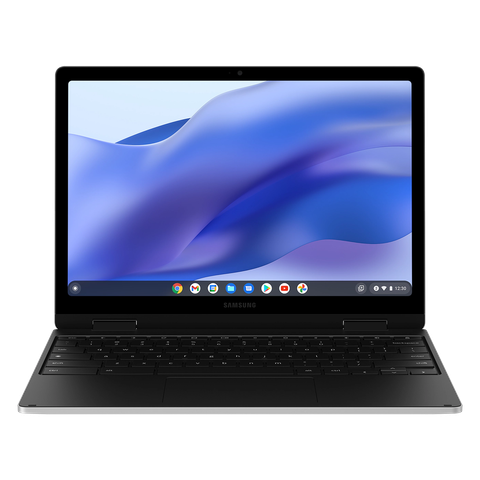 Front view of Samsung Galaxy Chromebook 2 360