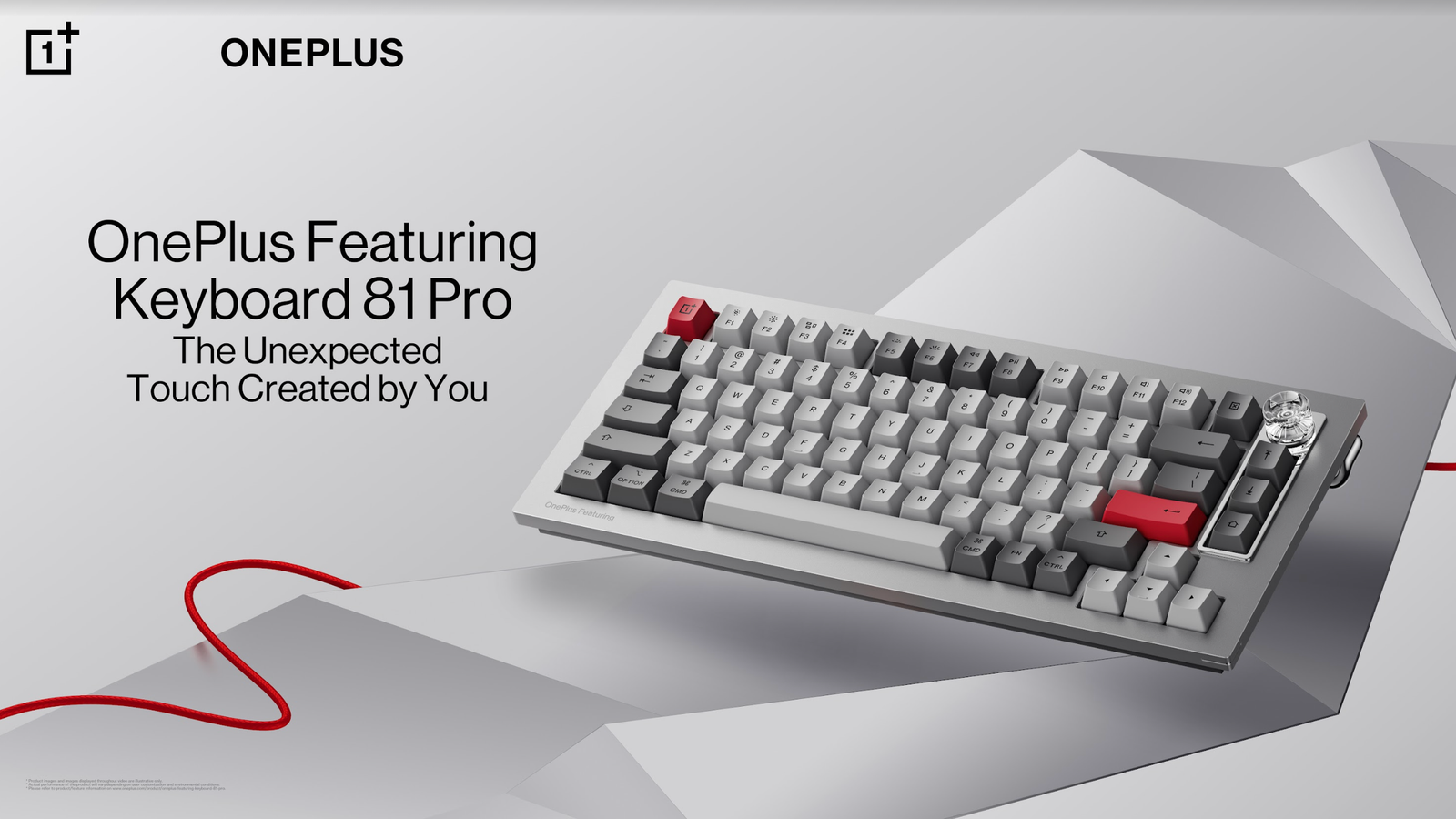 OnePlus Featuring Keyboard 81 Pro is the company's first