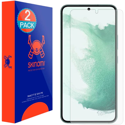  A render of the Skinomi matte screen protector for the Galaxy S23+.