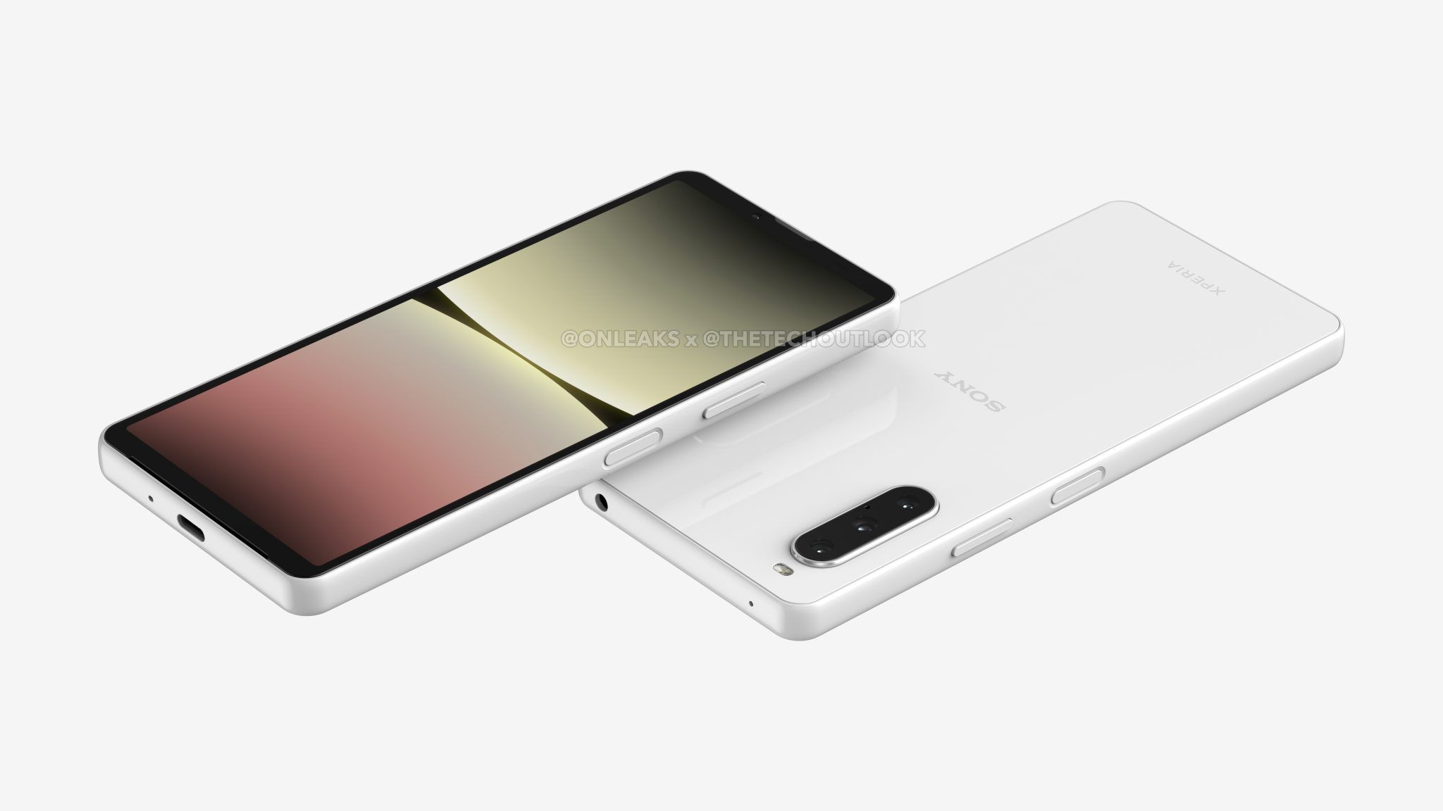 Sony Xperia 10 V leaked renders show a largely similar