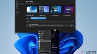 Screenshot of the Windows 7 style Start menu enabled by Start11