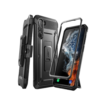 Supcase UB Pro for Galaxy S23 transparent background.