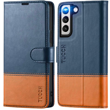 A render of the TUCCH wallet case for Galaxy S22.