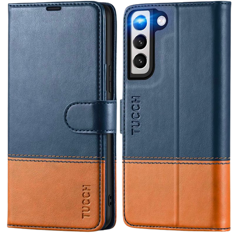 A render of the TUCCH wallet case for Galaxy S22.