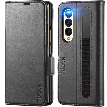 A render of the TUCCH wallet case for the Galaxy Z Fold 4.