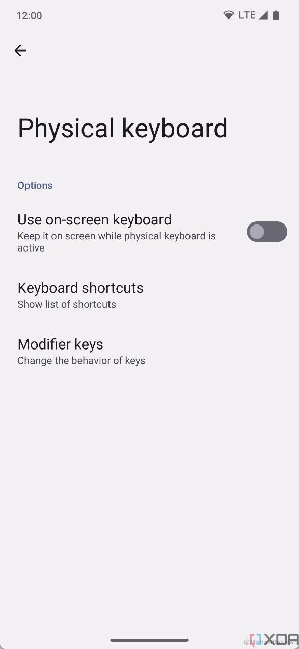 Android 14 may bring better support for keyboards with touchpad ...