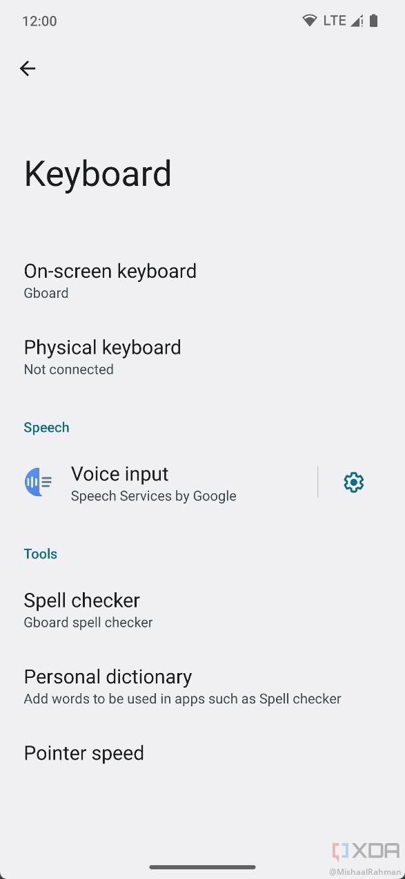Android 14 may bring better support for keyboards with touchpad ...