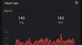 Amazfit GTR Mini - Zepp app screenshot heart rate