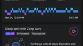 Amazfit GTR Mini - Zepp app screenshot home page