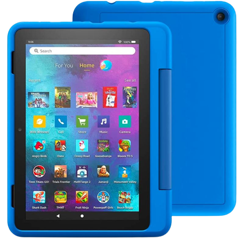 WOZIFAN Kids Tablet 8 Inch, Android 11, Eye Protection Screen, Parental  Control, Educational Game, Quad Core, 2GB/32GB, Dual Camera, Kid Proof Case