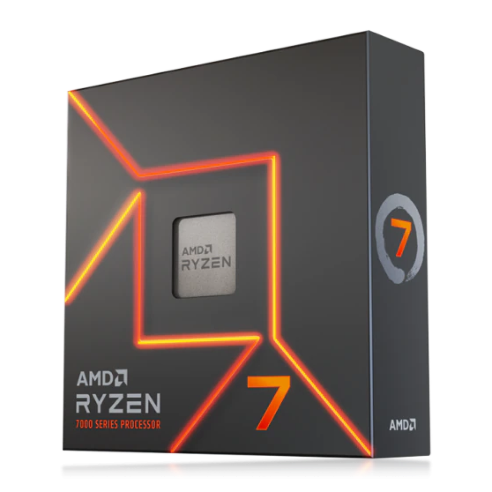 The AMD Ryzen 7 7700X CPU.
