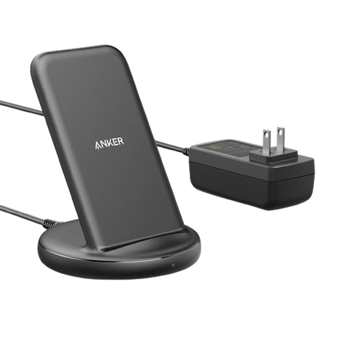 Anker PowerWave II Stand on transparent background.