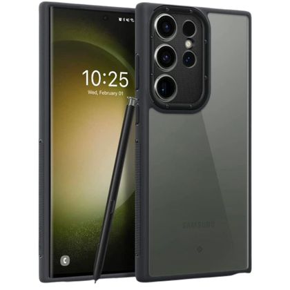 A render of the Caseology skyfall clear case.