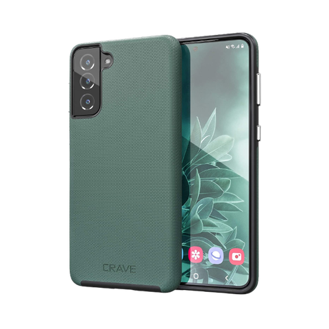 Crave Dual Guard for the Galaxy S21+ on transparent background.