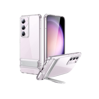 ESR Boost Kickstand for Galaxy S23+ on transparent background.