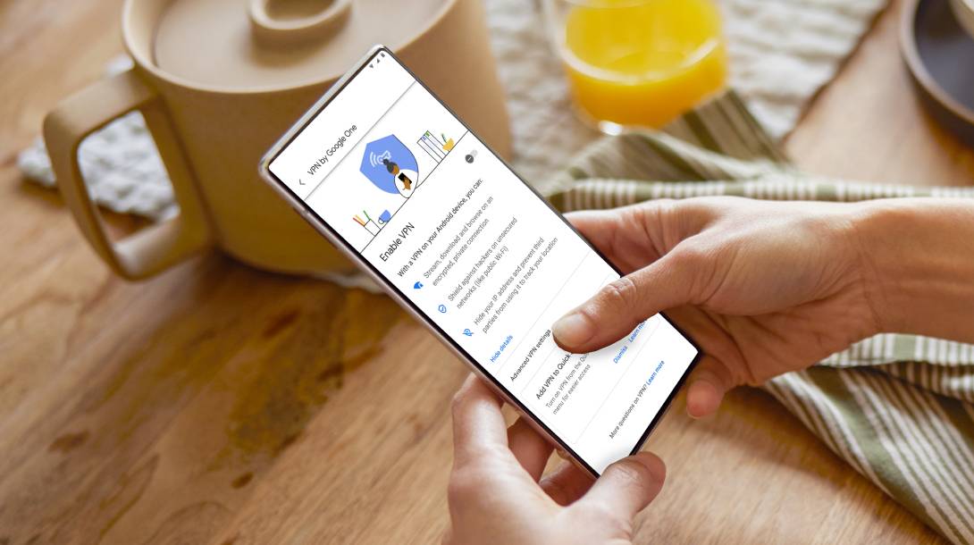 Google VPN on Google One