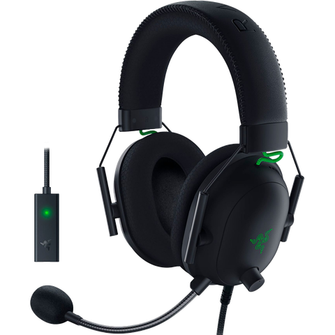 Razer BlackShark V2 headset and USB sound card