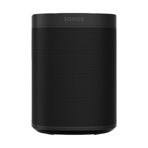 Sonos One on transparent background.