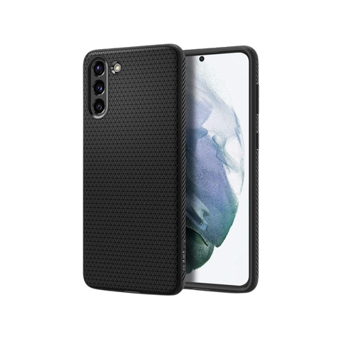 Spigen Liquid Air for the Galaxy S21+ on transparent background.