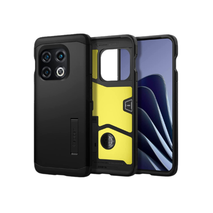 Spigen Tough Armor for OnePlus 10 Pro on transparent background.