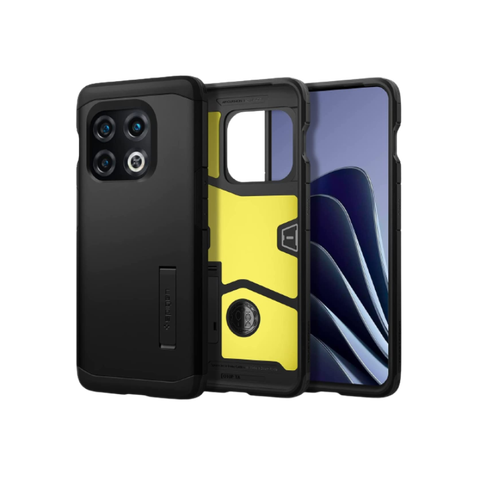 Spigen Tough Armor for OnePlus 10 Pro on transparent background.