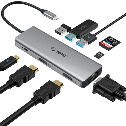 Totu 9-in-1 USB-C Hub