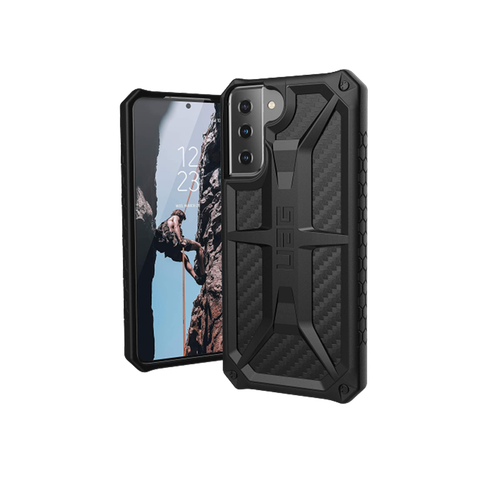 Urban Armor Gear for the Galaxy S21+ on transparent background.