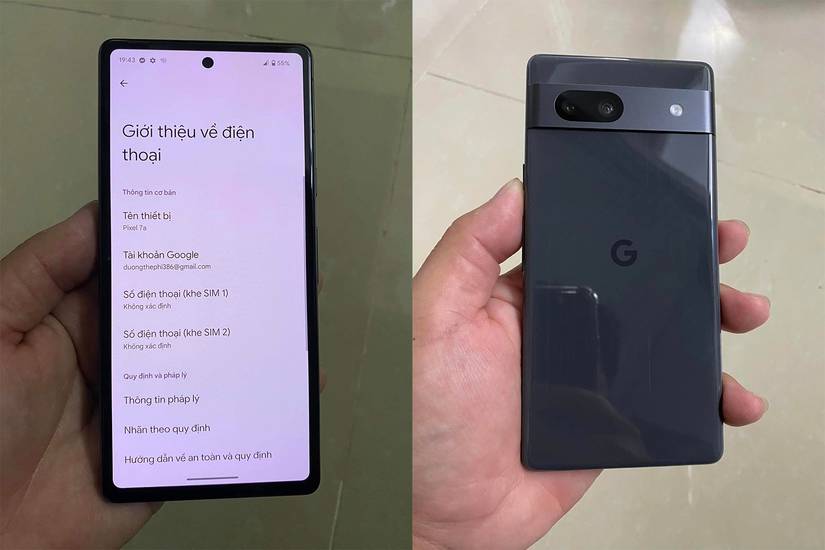 Google Pixel 7a specs and model
