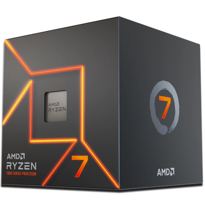 The AMD Ryzen 7 7700 CPU.